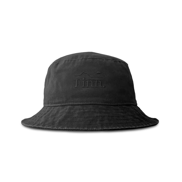 Black Out There Organic Bucket Hat